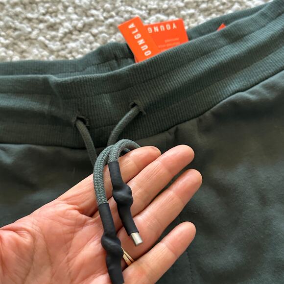 Men's YoungLA Gym Shorts L, Cotton, NWT ForestGreen - Picture 4 of 9